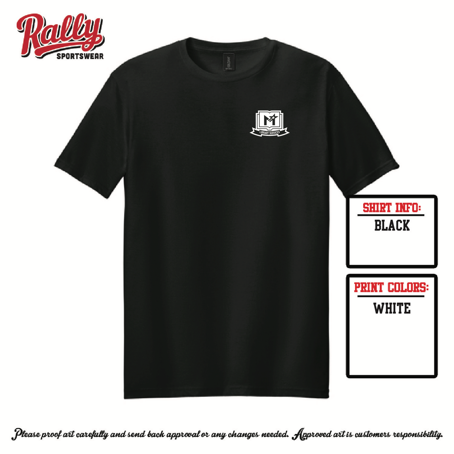 MISDLIB - Library Services T-Shirt