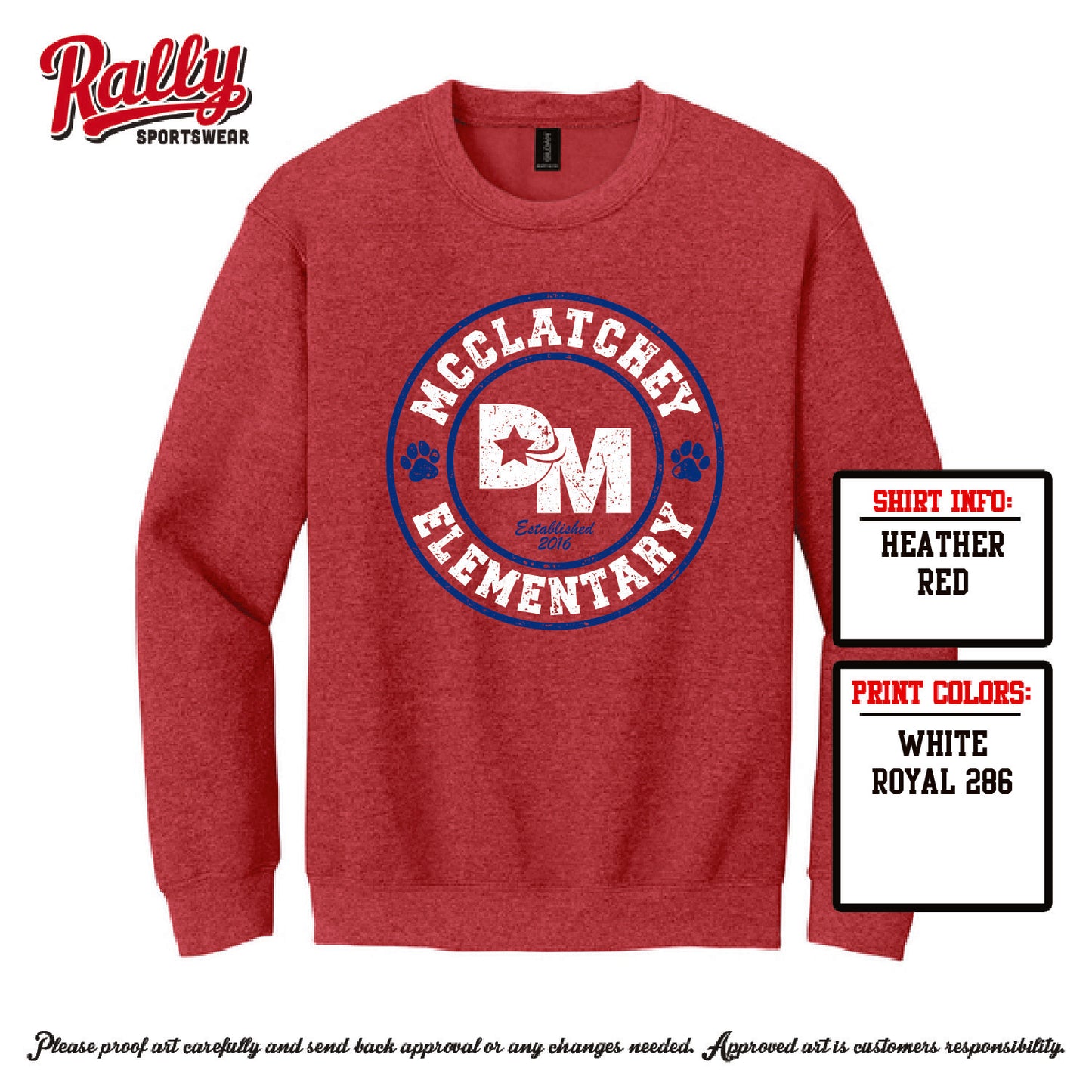MCE26 - Spirit Tee Sweatshirt