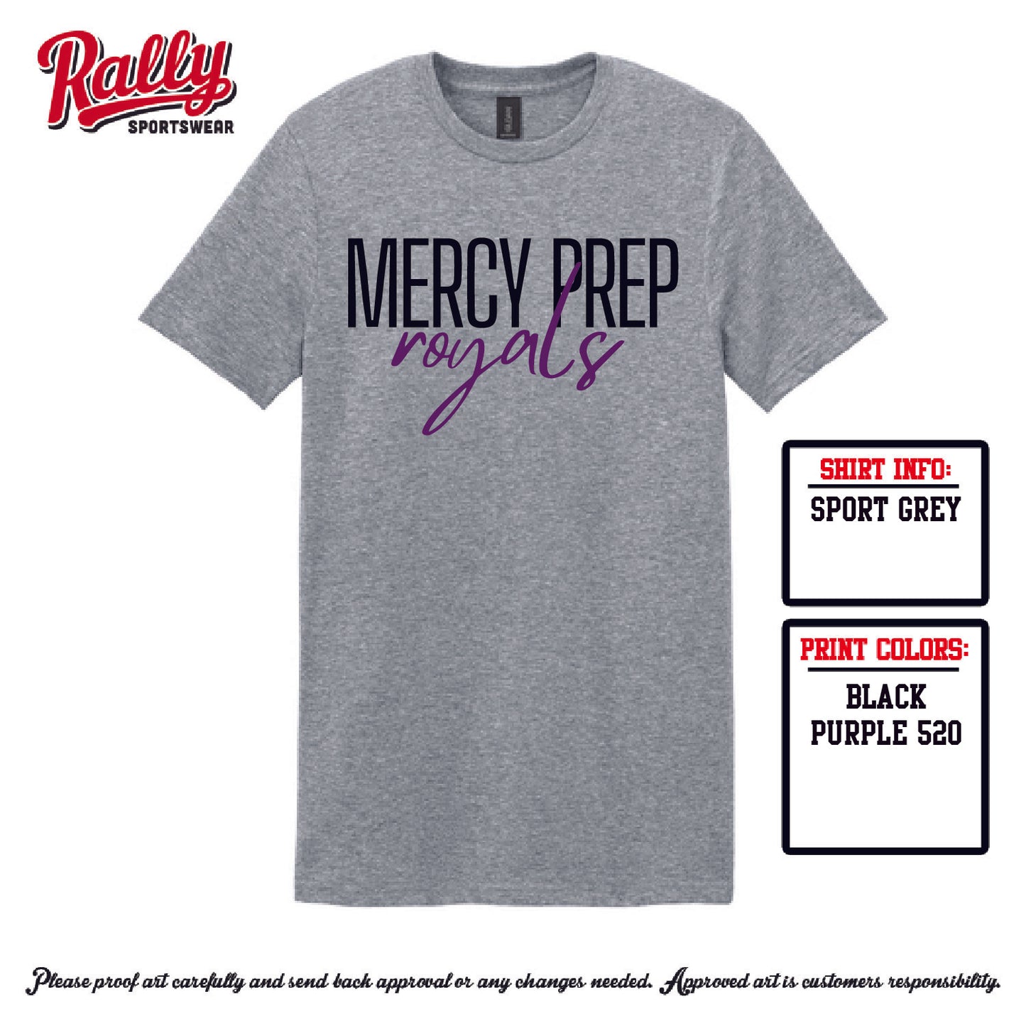 Mercy Prep - Handwritten Royals