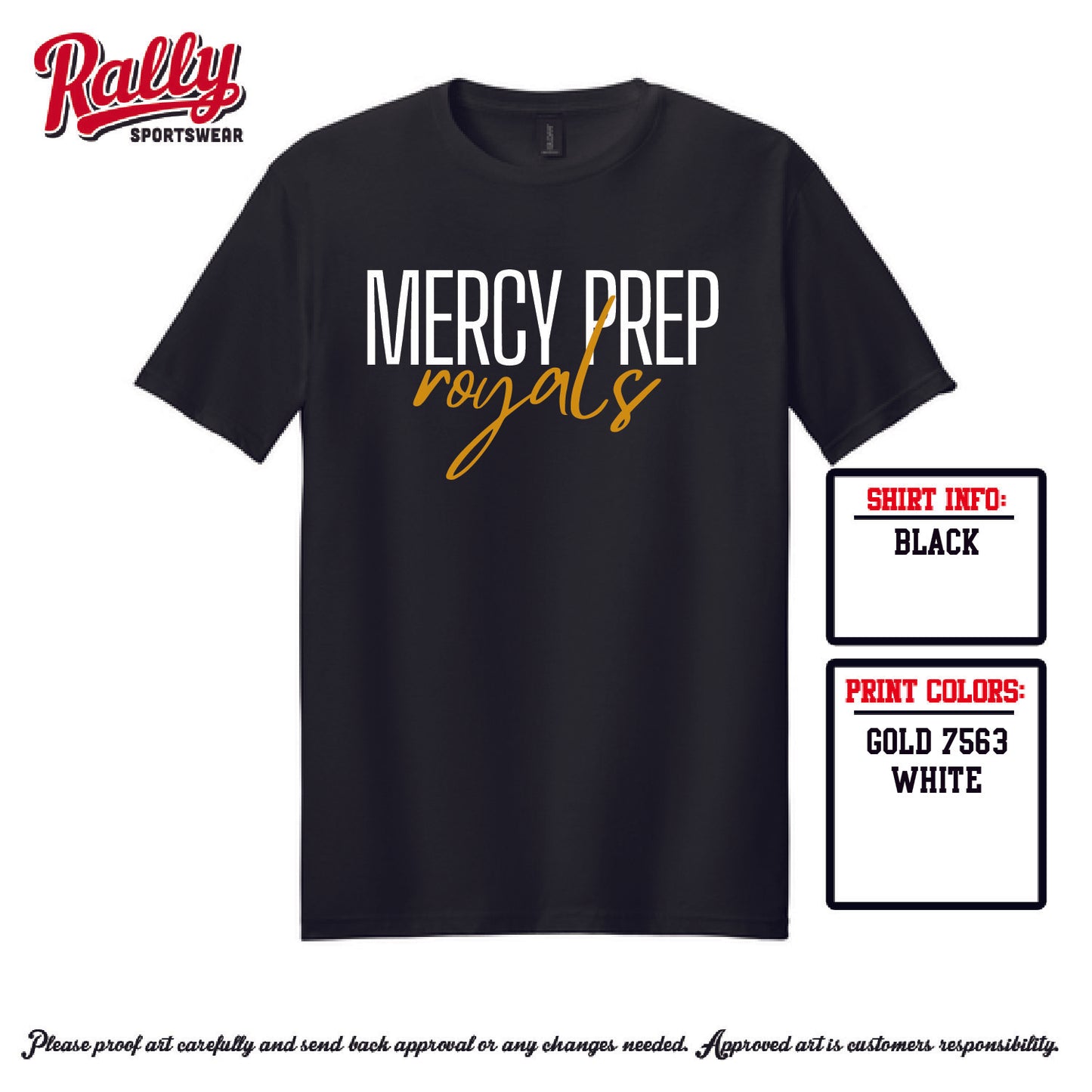 Mercy Prep - Handwritten Royals