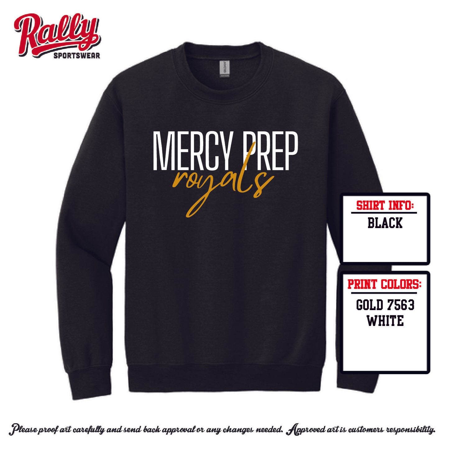 Mercy Prep - Handwritten Royals