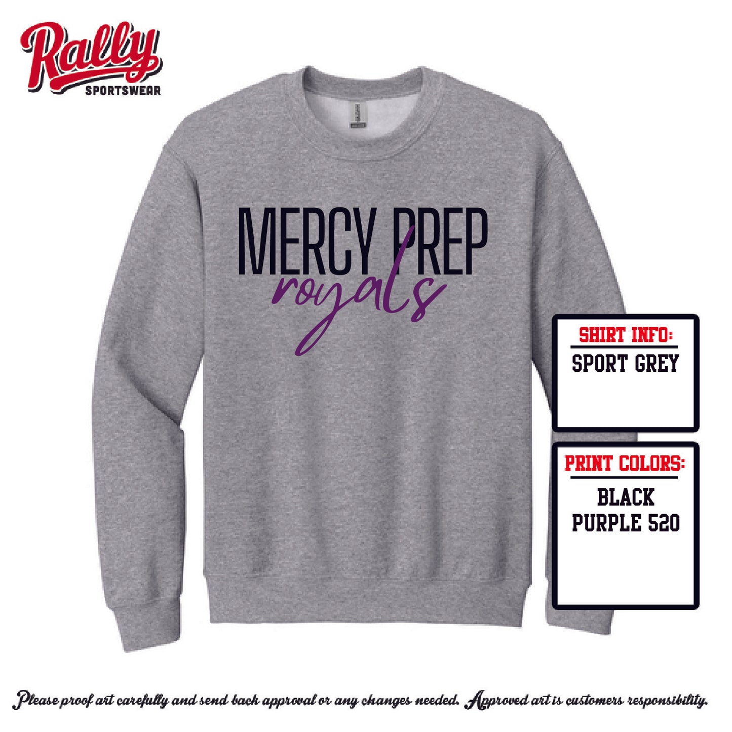 Mercy Prep - Handwritten Royals