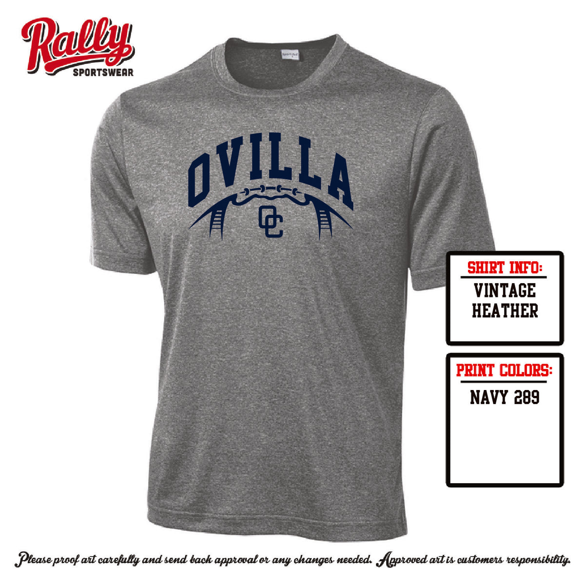 OCSFAL26 - Grey Football