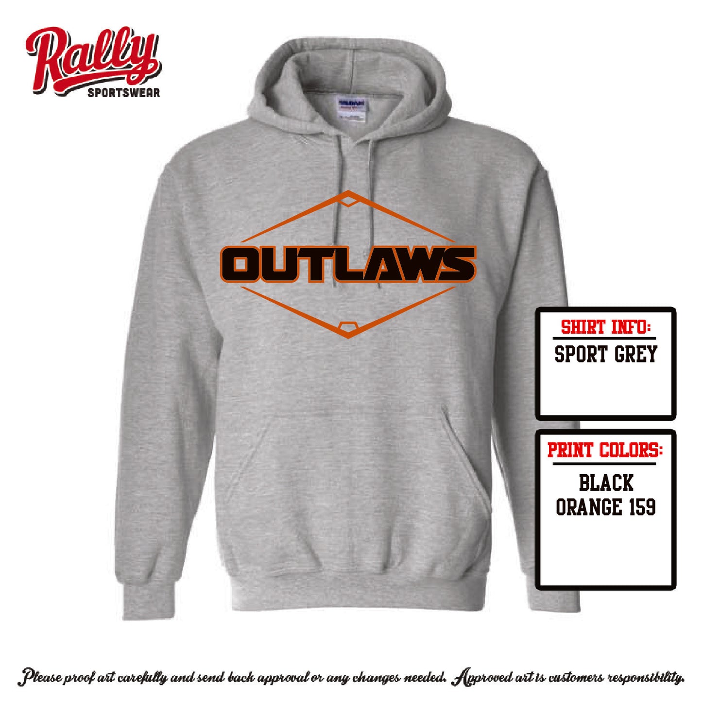 OUT - GREY Fan Shirt