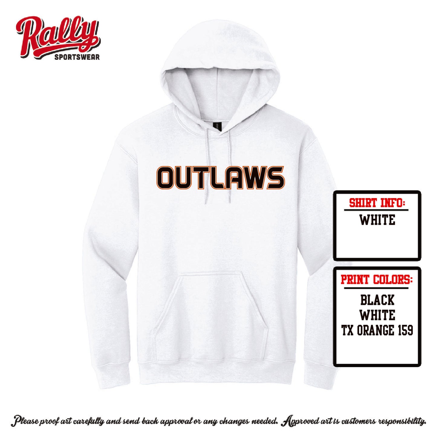 OUTF26 - White Fan Shirt