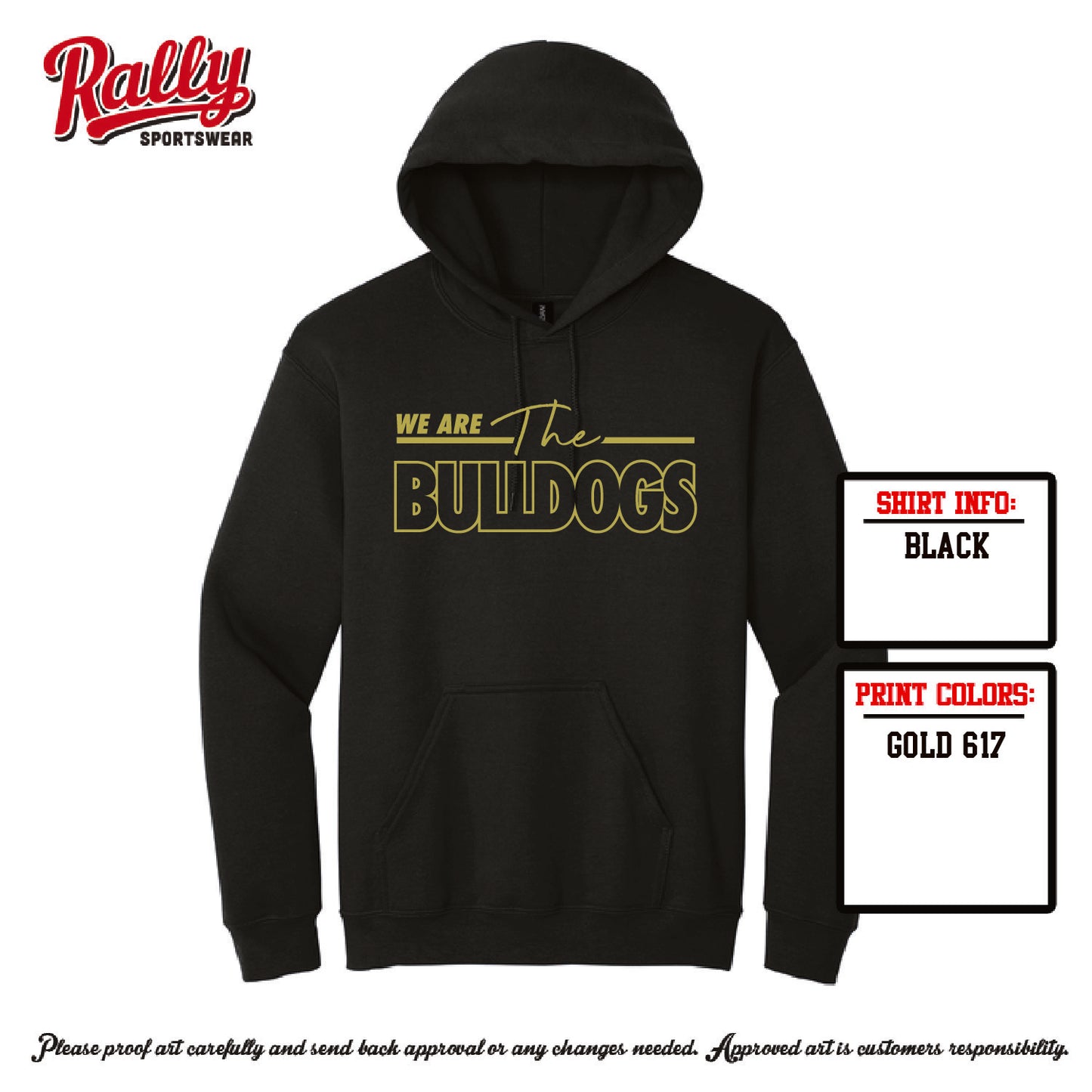PALMER26 - Black Hoodie