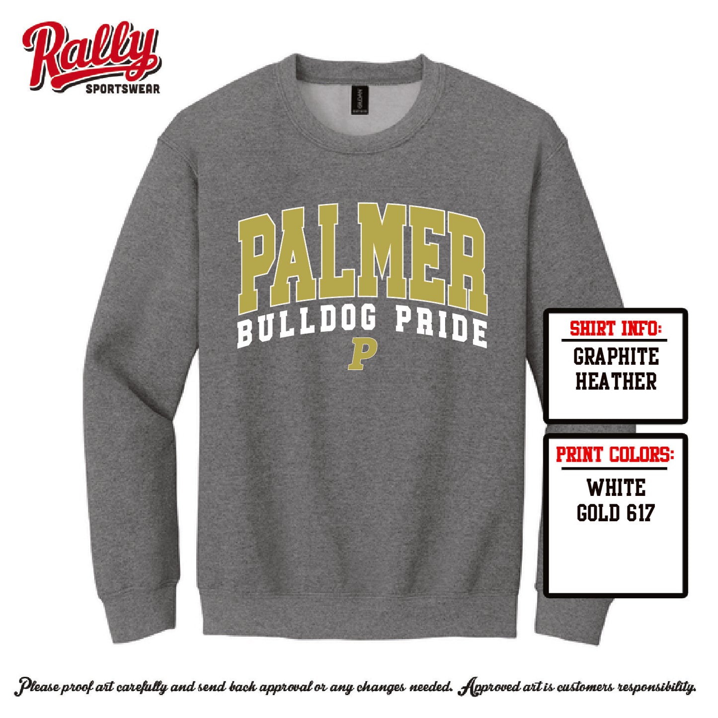 PALMER26 - Grey Sweatshirt
