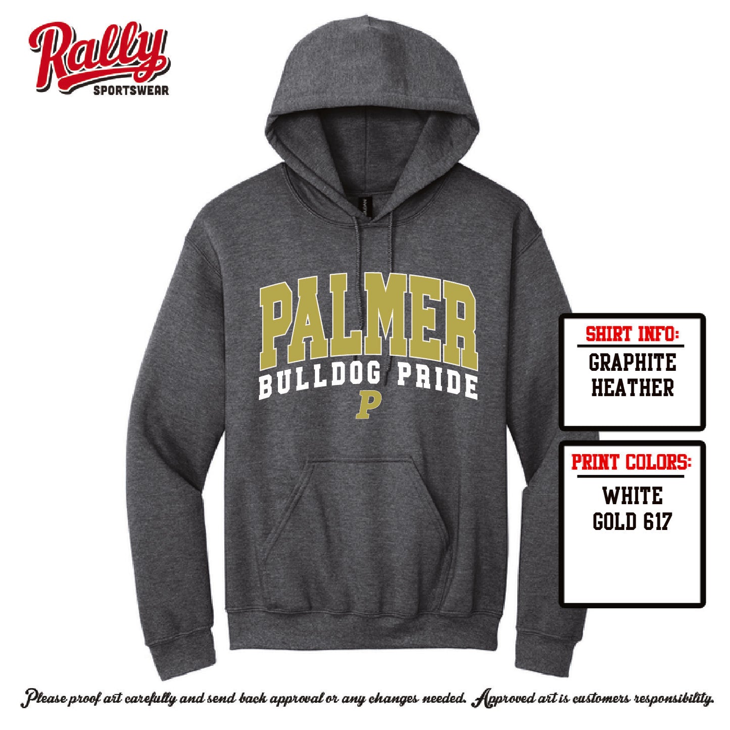 PALMER26 - Grey Hoodie