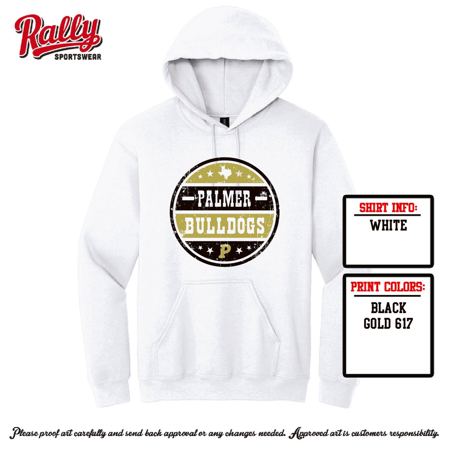 PALMER26 - White Hoodie