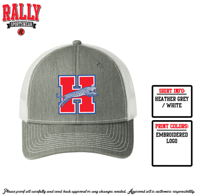 HHSBBB25 - Richardson Trucker Cap (Grey)