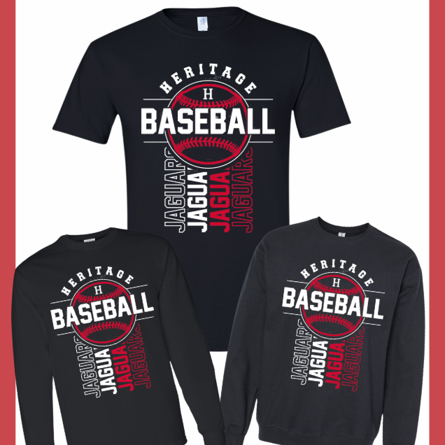 Heritage Baseball Vertical 25