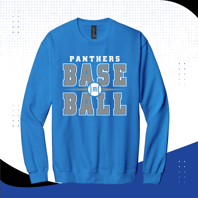 Panther Baseball Stacked