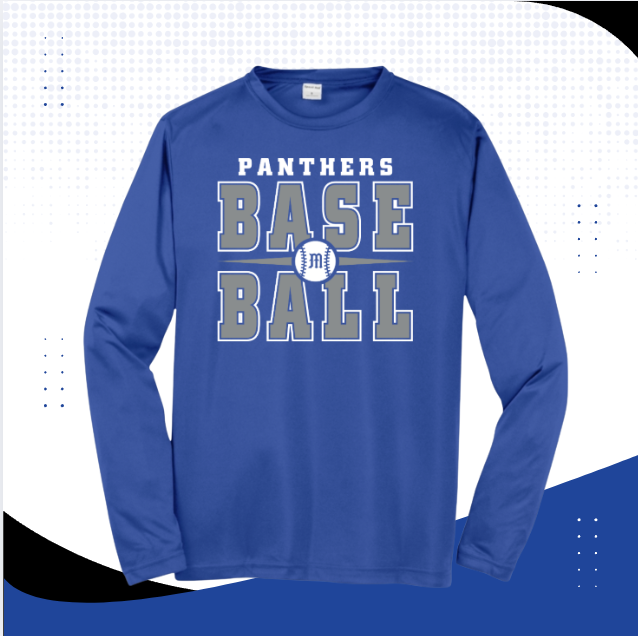 Panther Baseball Stacked