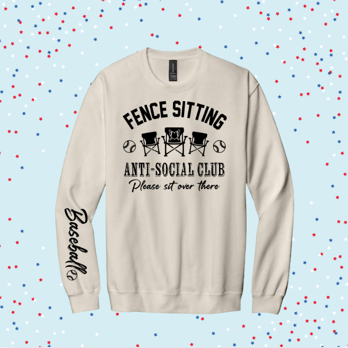 Fence Sitting Baseball