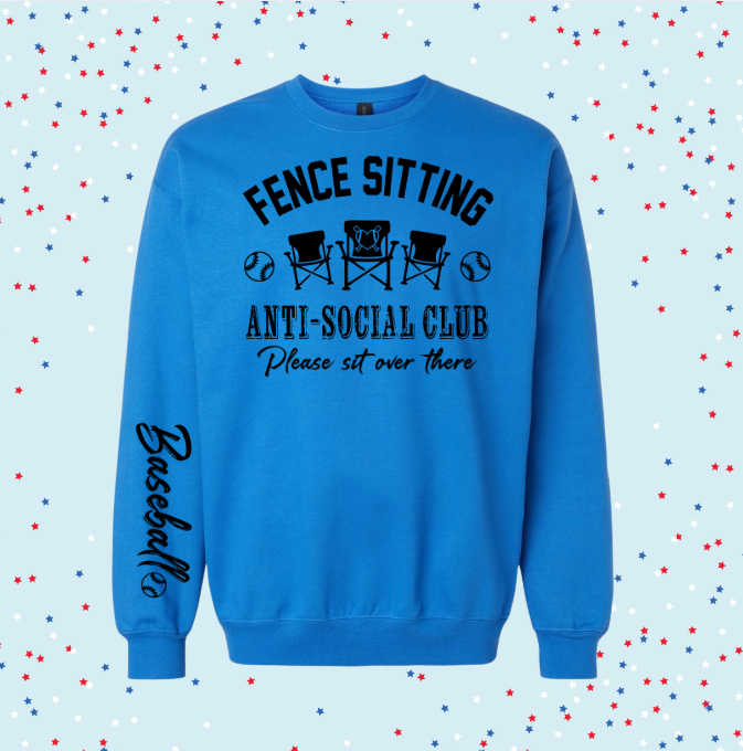 Fence Sitting Baseball