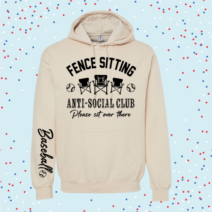 Fence Sitting Baseball