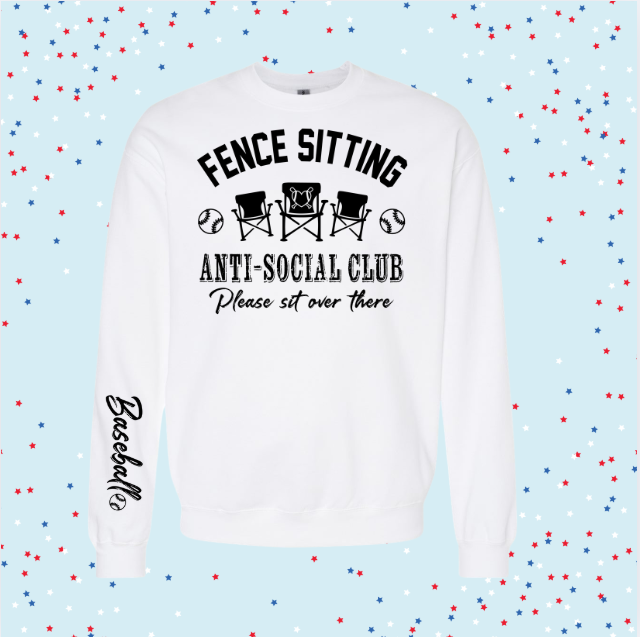 Fence Sitting Baseball