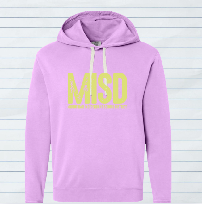 Yellow MISD Bright Distressed