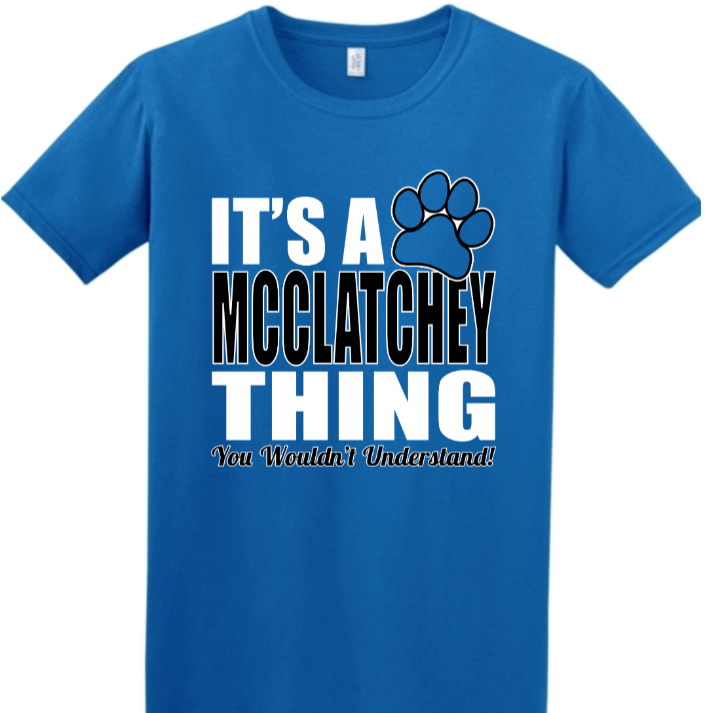 It's a McClatchey Thing