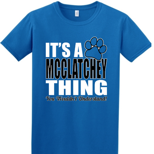 It's a McClatchey Thing