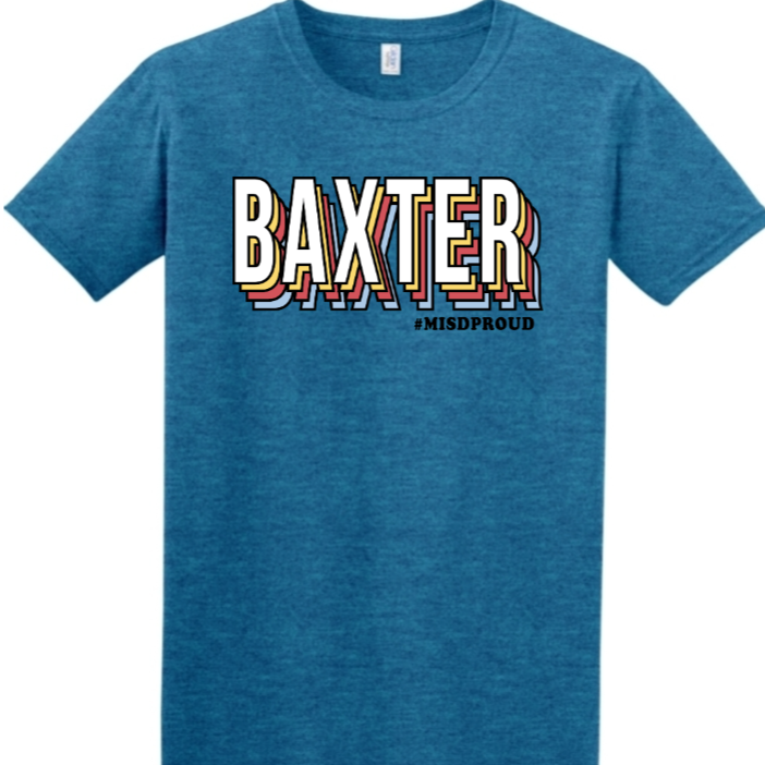 Baxter Elementary Retro tee