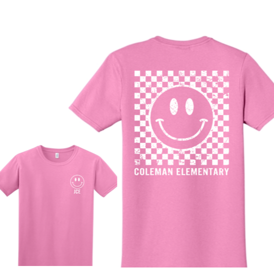 Coleman Checkered Smiley Youth