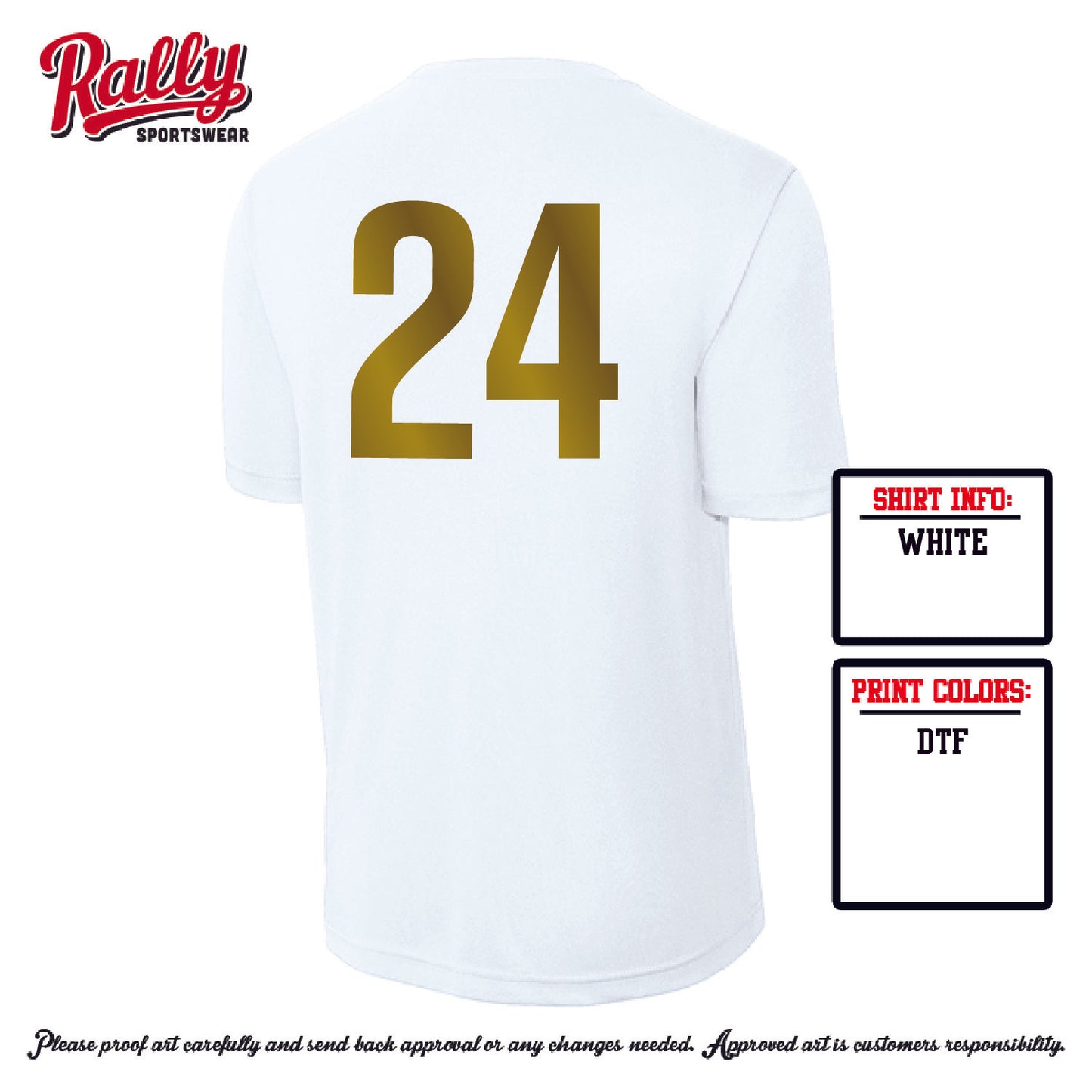 STORM - White Jersey - CLUB PLAYERS ONLY