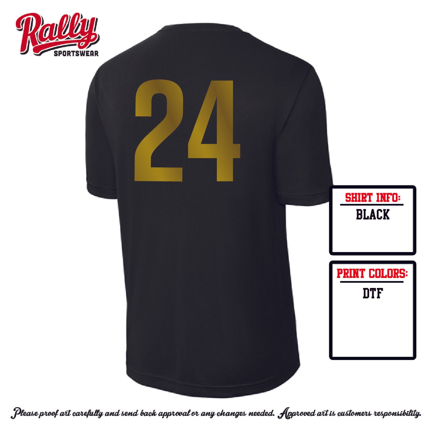 STORM - Black Jersey - ACADEMY ONLY