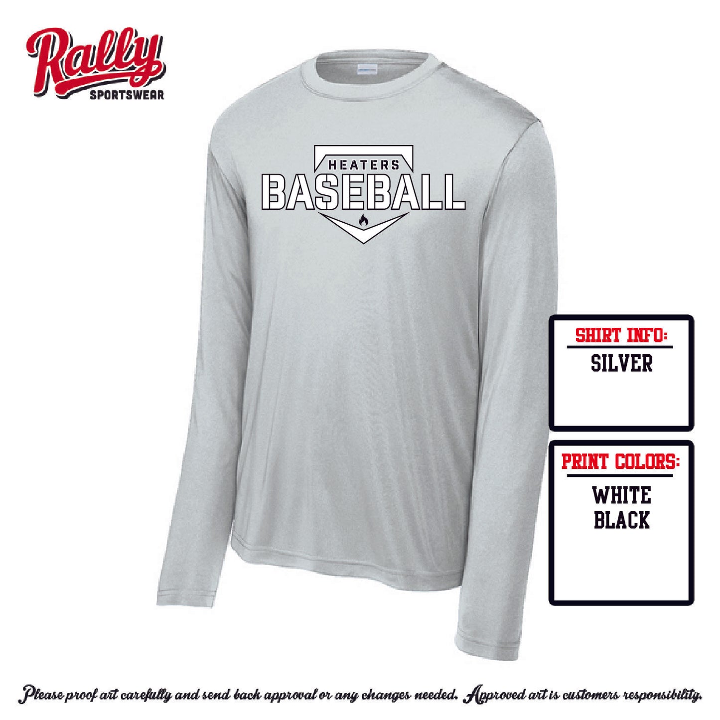 HBB25FLL - Grey Baseball (Various Styles Available)