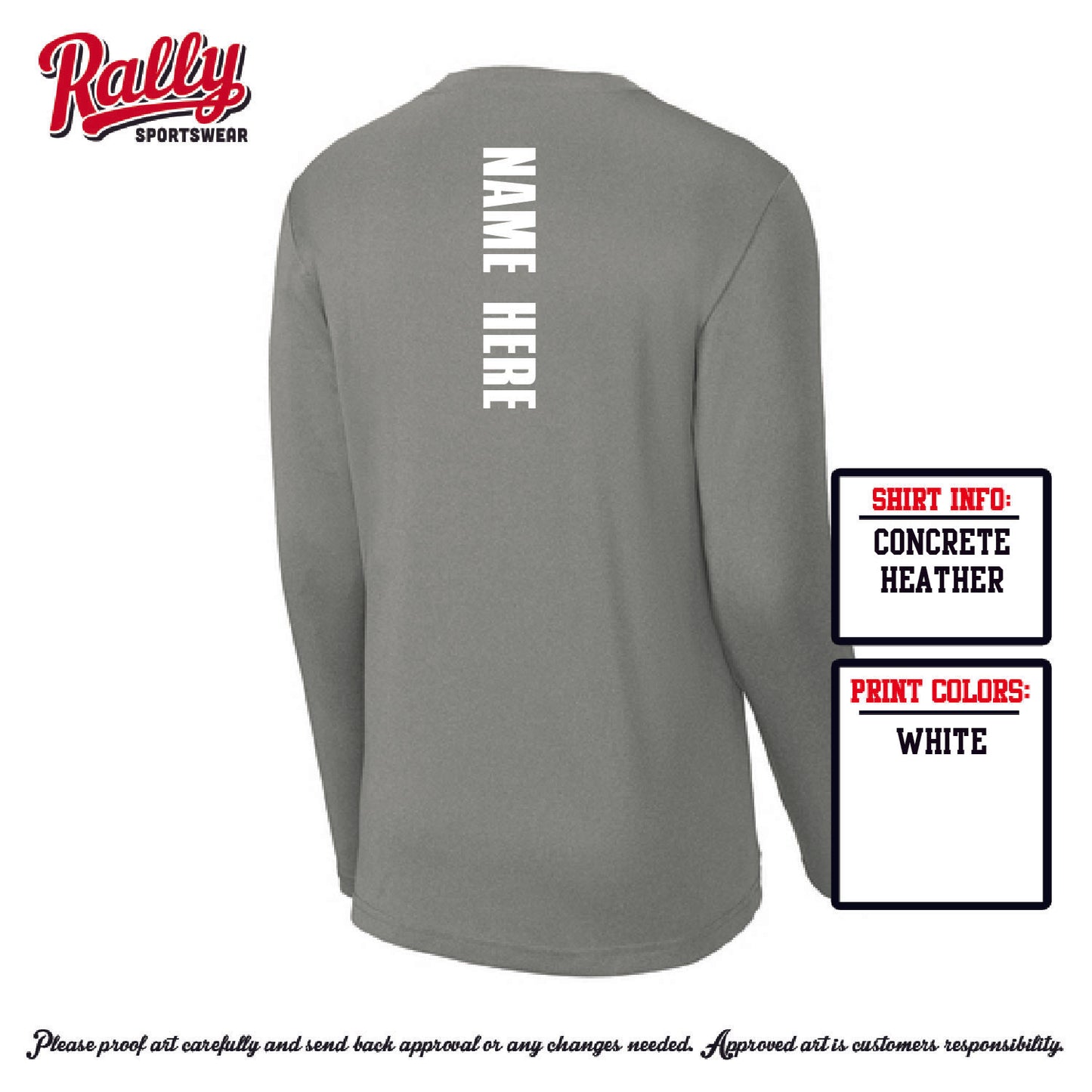 HBBLL25FLL - Fan Long Sleeve (Various Colors Available)