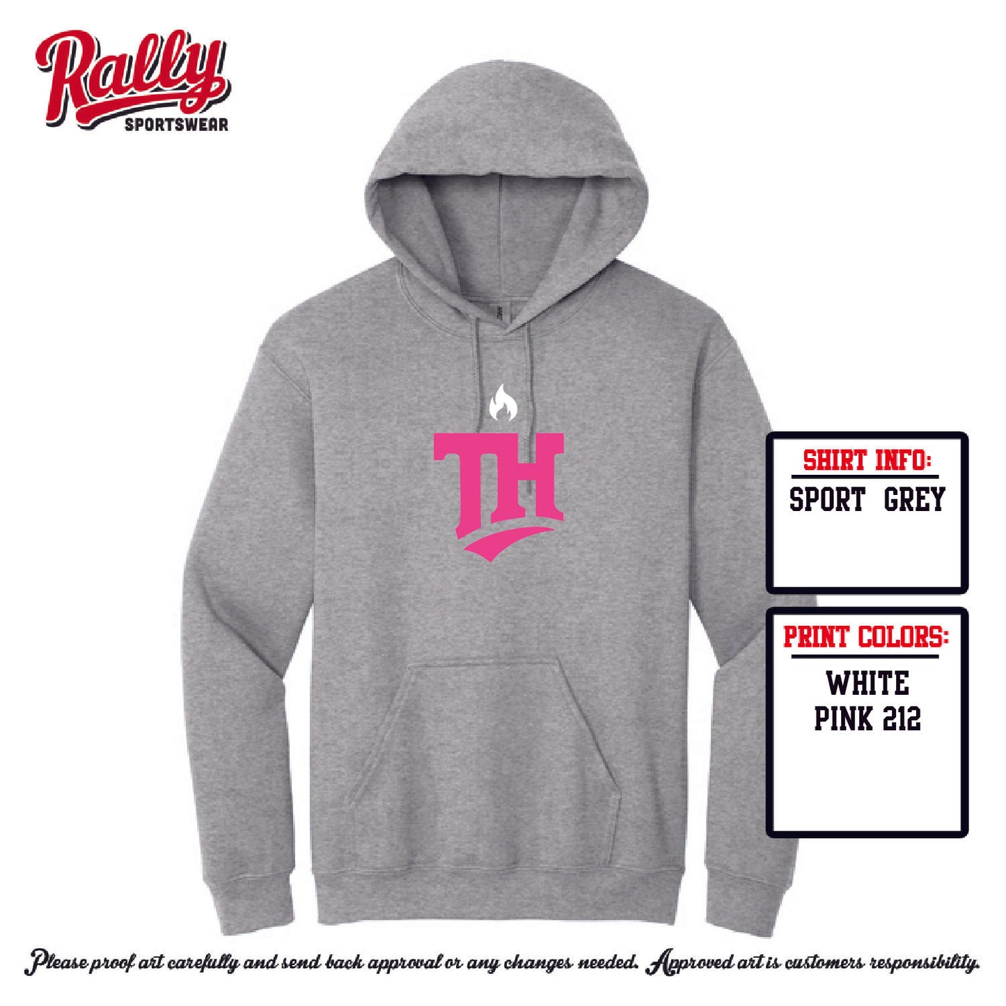 HBB25FLL - Fan Hooded Sweatshirt (Various Colors Available)
