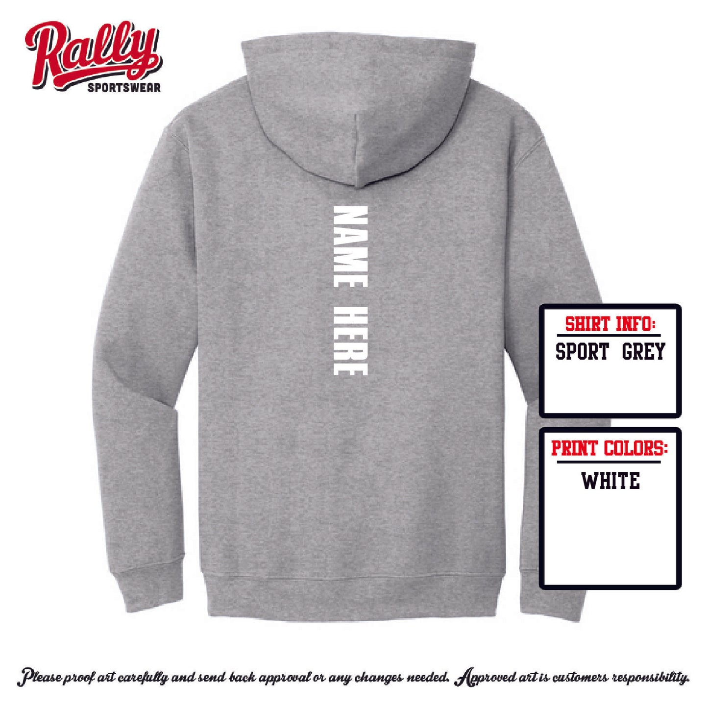 HBB25FLL - Fan Hooded Sweatshirt (Various Colors Available)