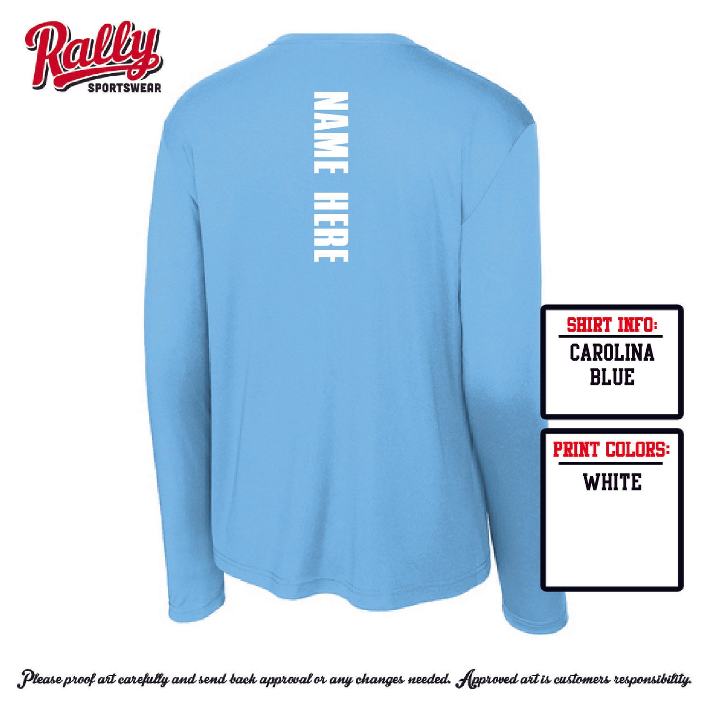HBBLL25FLL - Fan Long Sleeve (Various Colors Available)