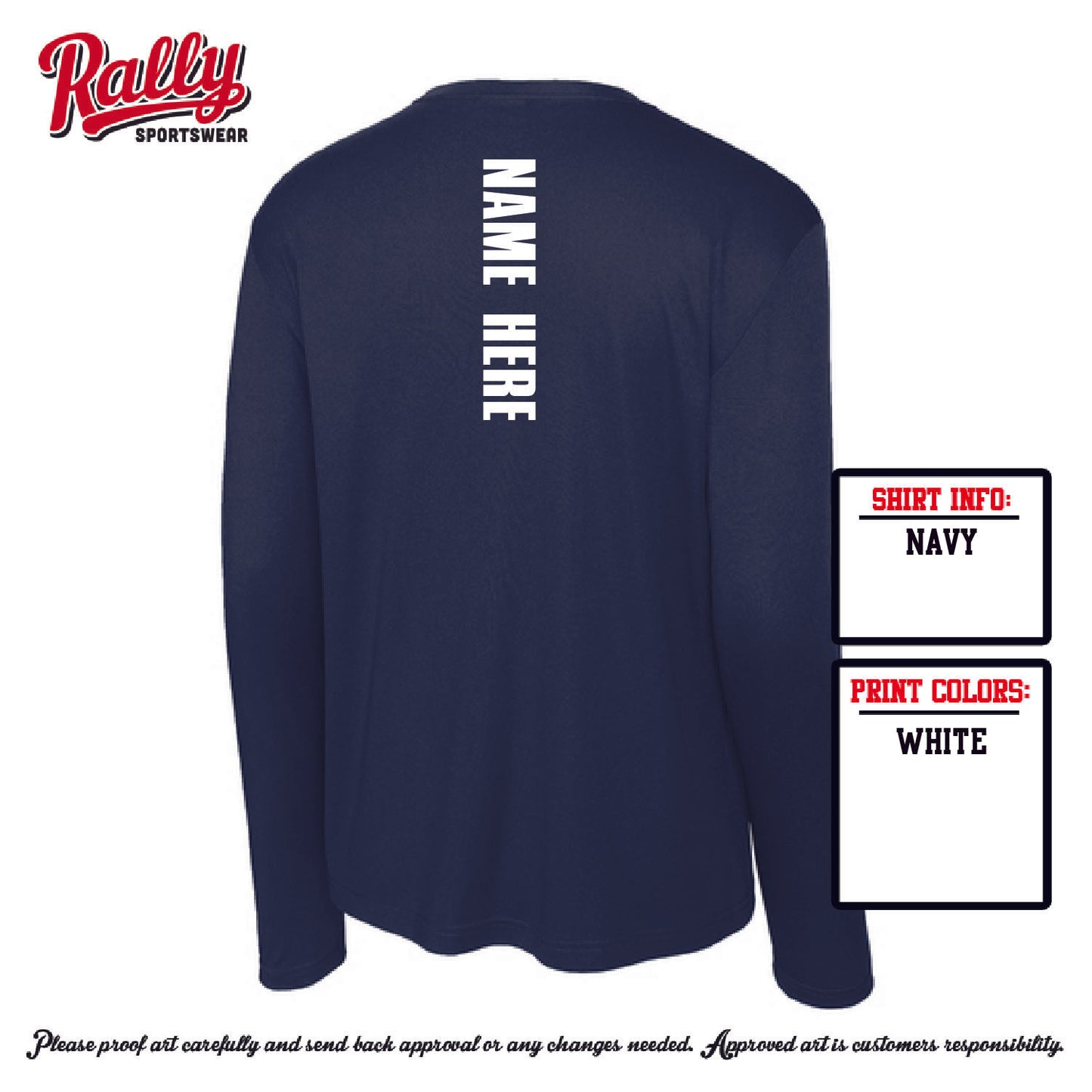 HBBLL25FLL - Fan Long Sleeve (Various Colors Available)