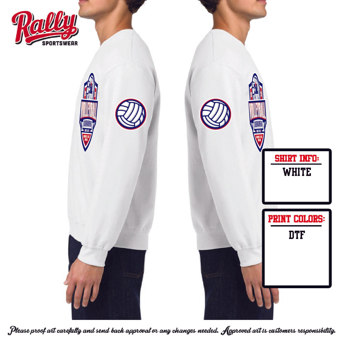 UILV - WHITE SWEATSHIRT