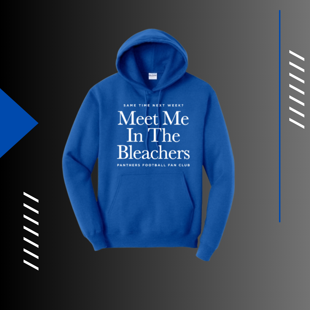 MEET ME IN THE BLEACHERS BLUE