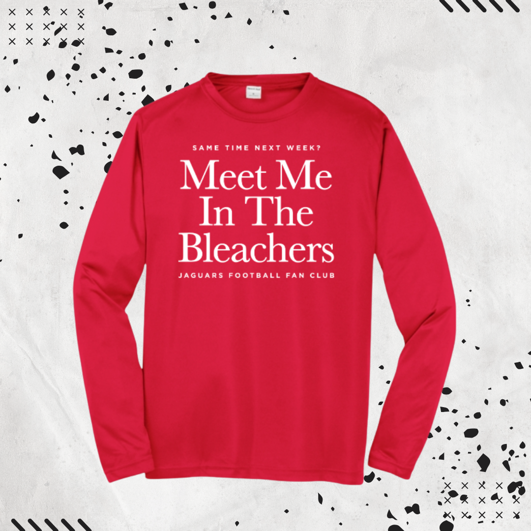 MEET ME IN THE BLEACHERS RED