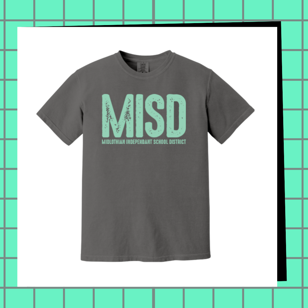 Green MISD Bright Distressed