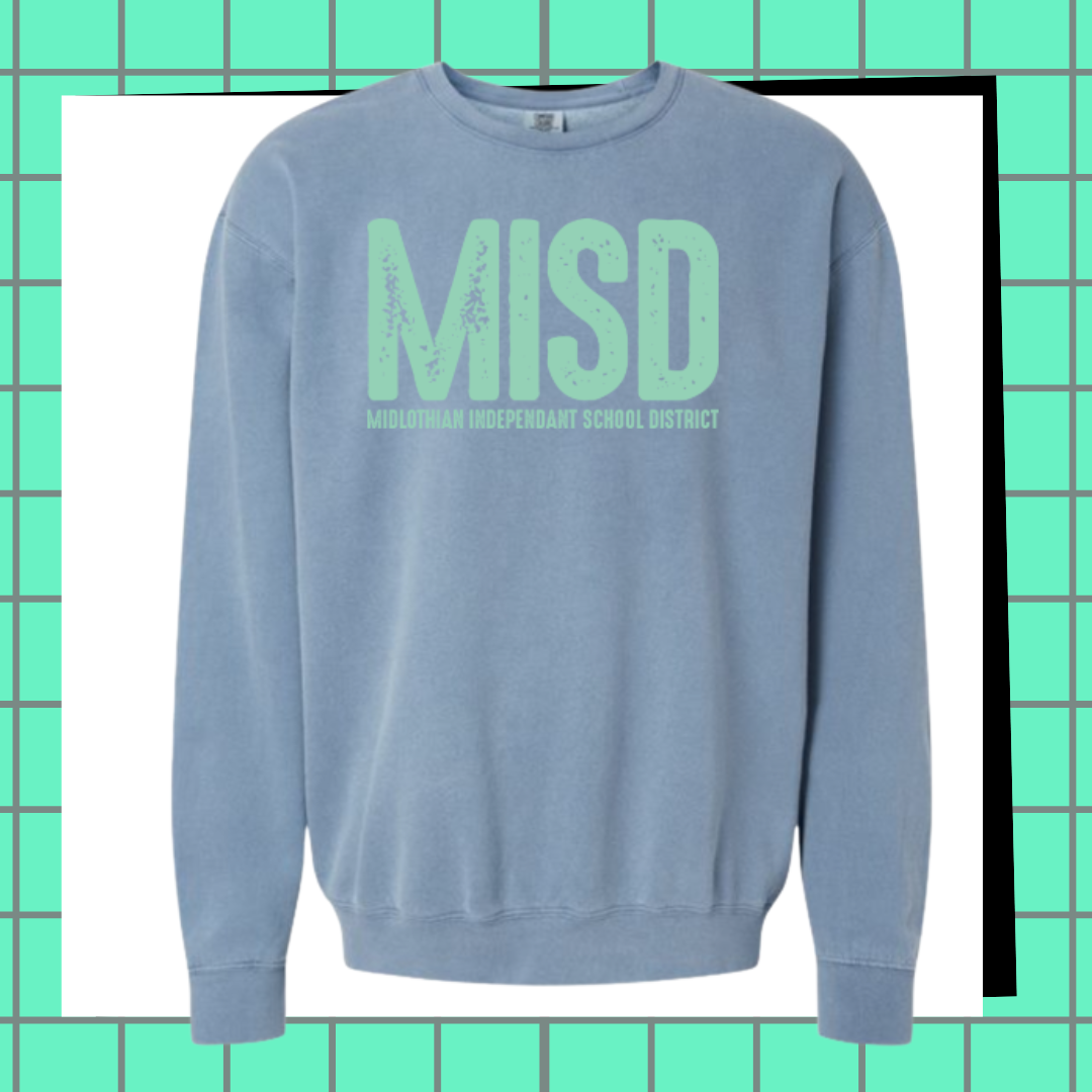 Green MISD Bright Distressed