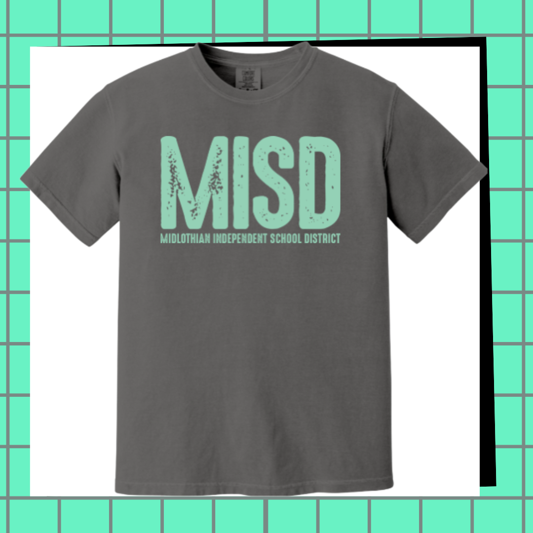 Green MISD Bright Distressed
