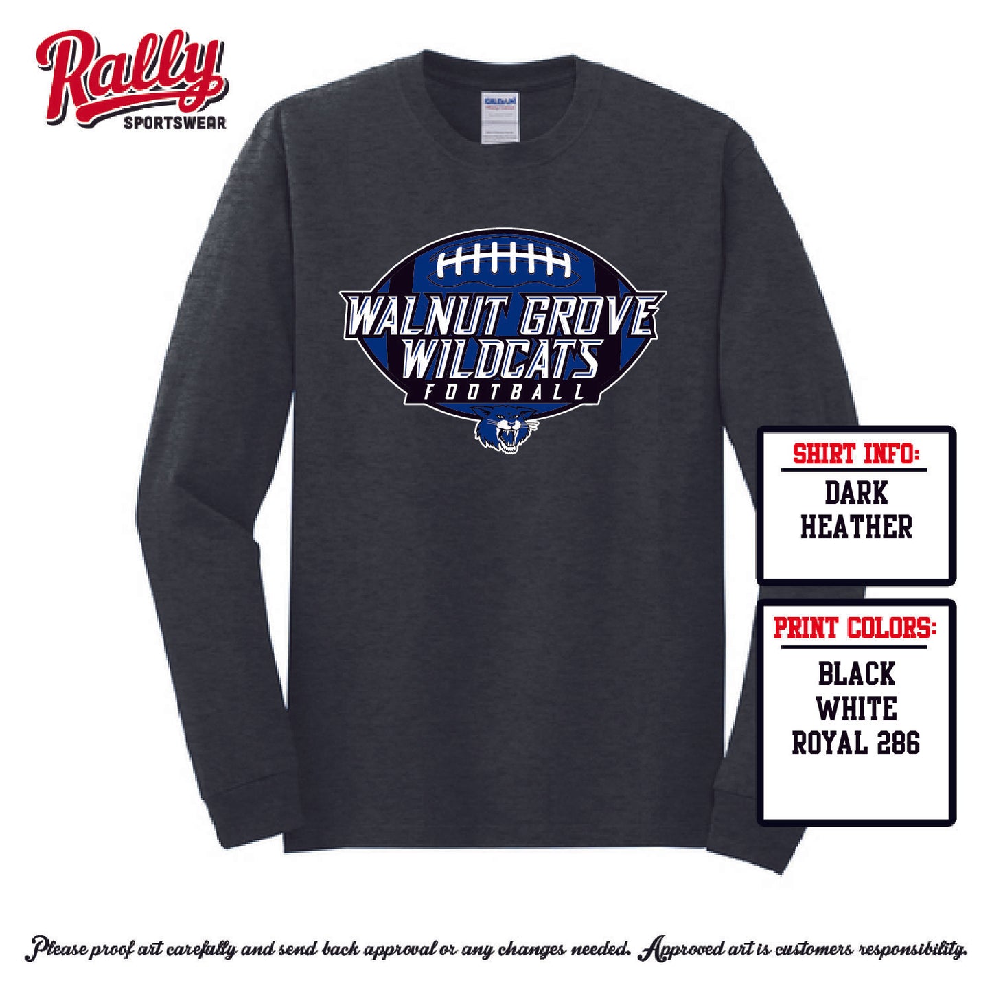WGFB25 - Long Sleeve Tees