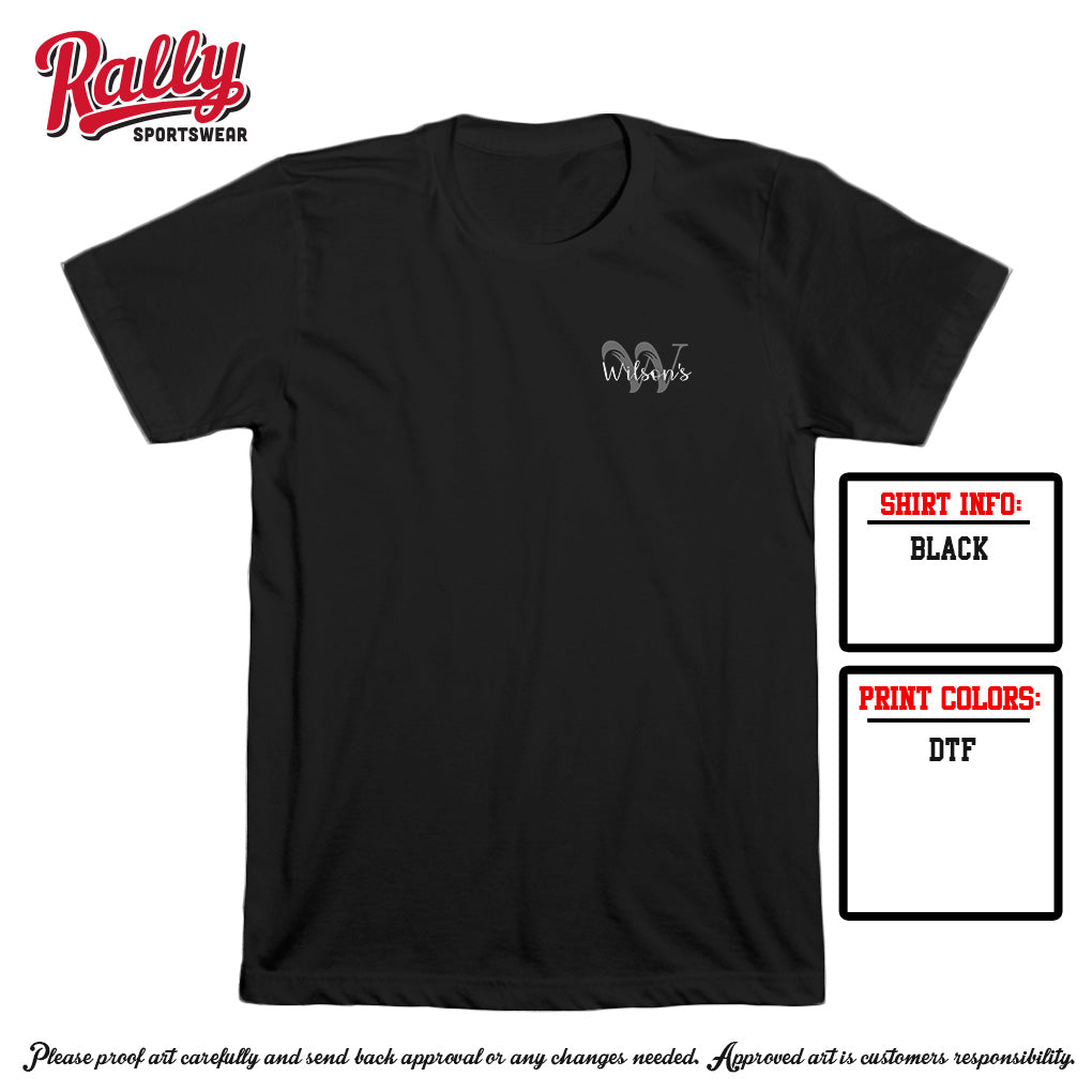 WSF- Black Short Sleeve (Mens)