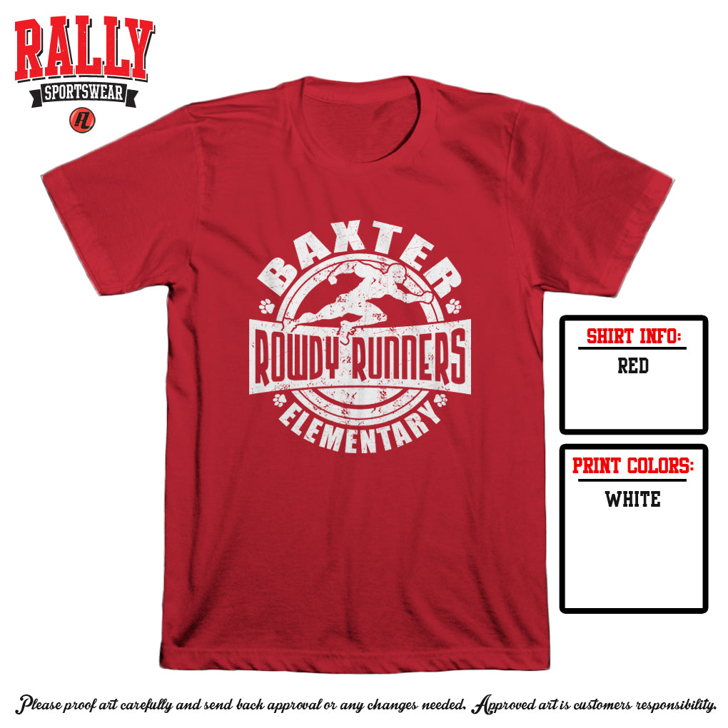 TEBRR25FL - Red (Dri Fit)