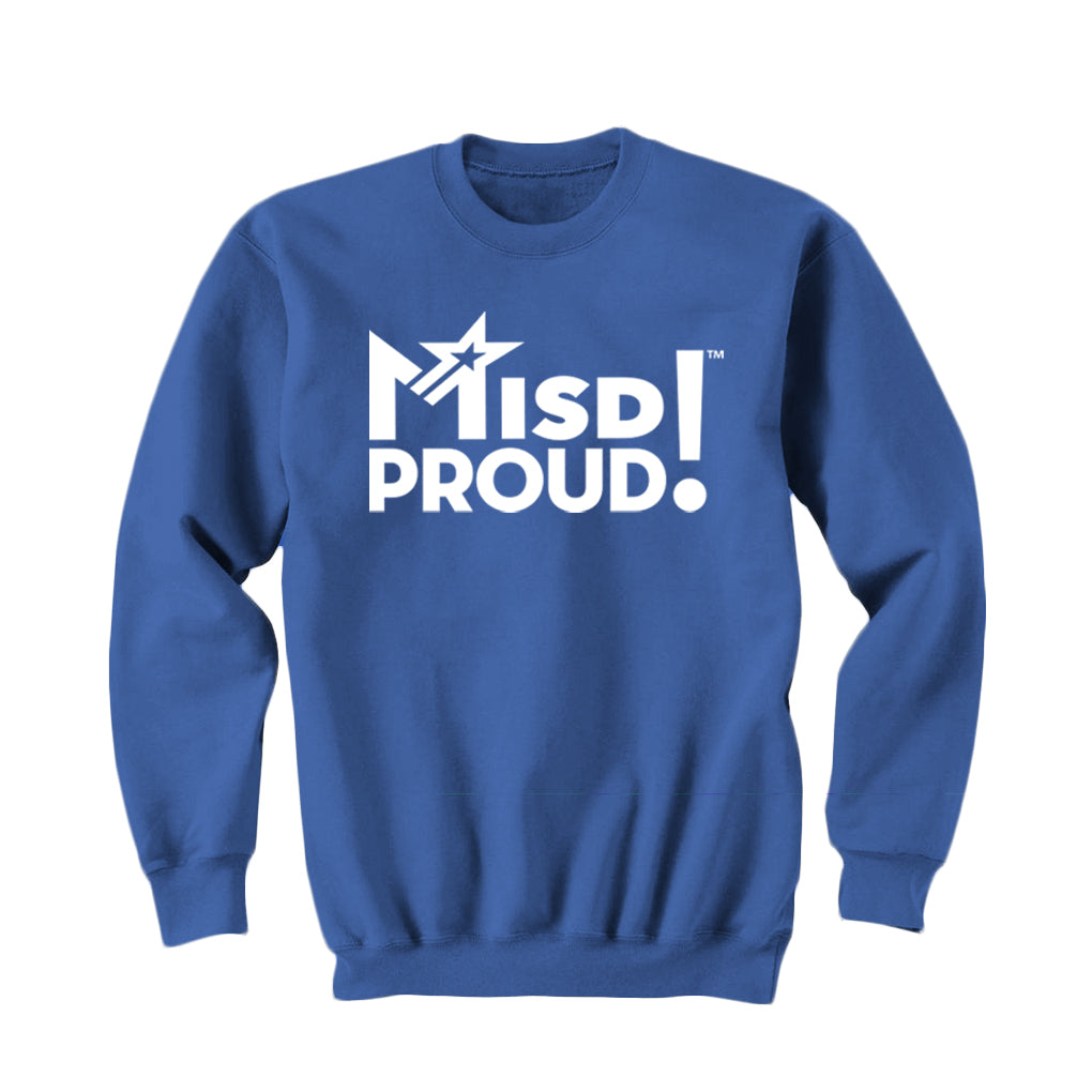 Blue MISD Proud Bella Sweatshirt
