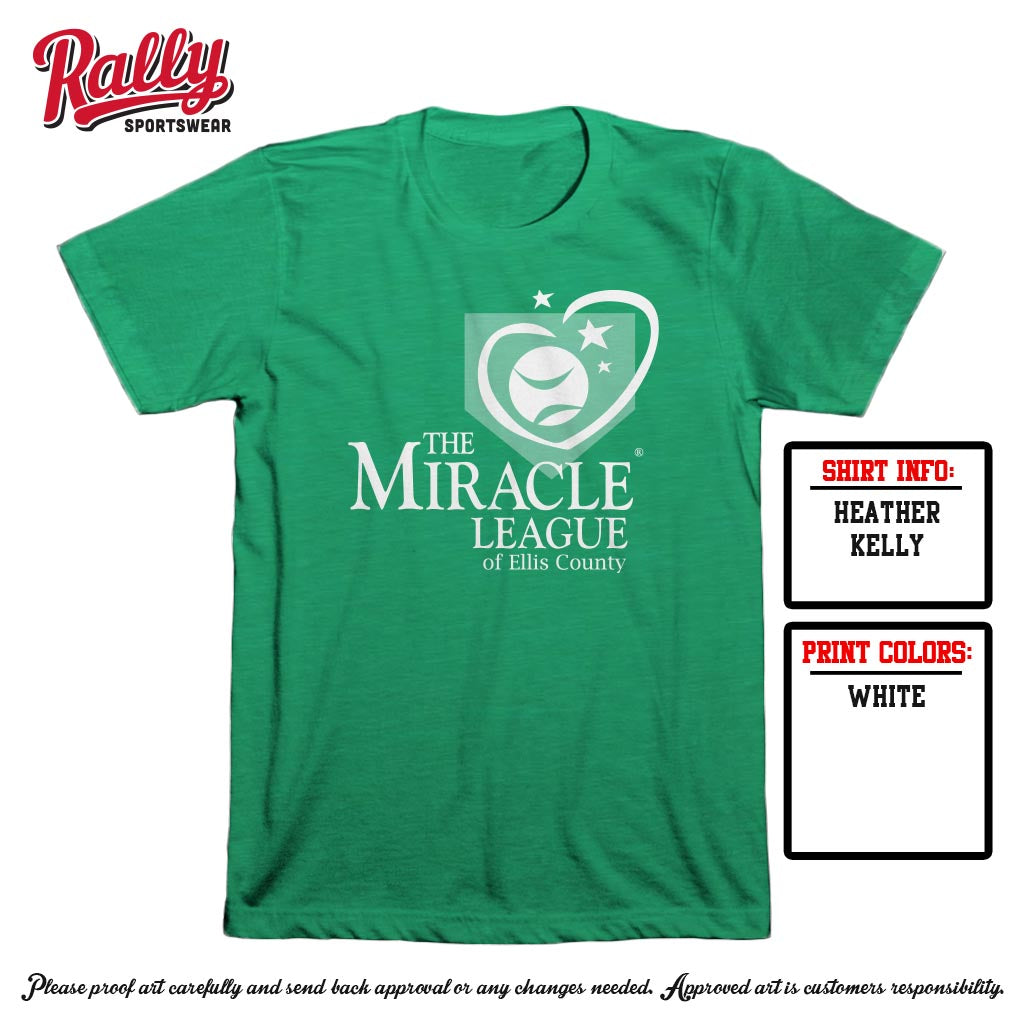 MLEC25 - Miracle League Tee w/ Name