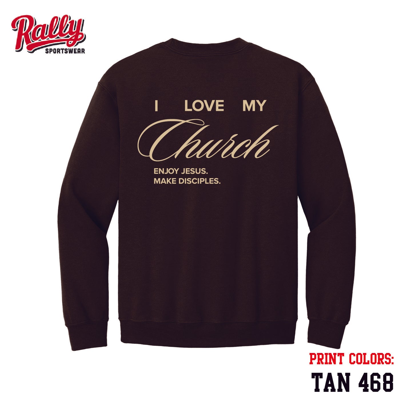 SC - I Love My Church Sweatshirt