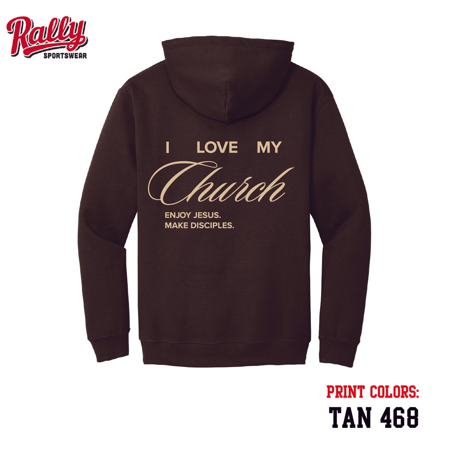 SC - I Love My Church Hoodie