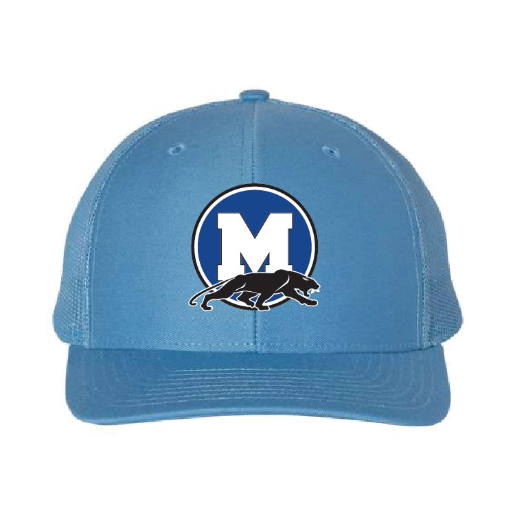 Panther Baby Blue Snapback Cap
