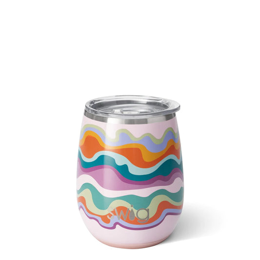 Swig - Sand Art Stemless Wine Cup (14oz)