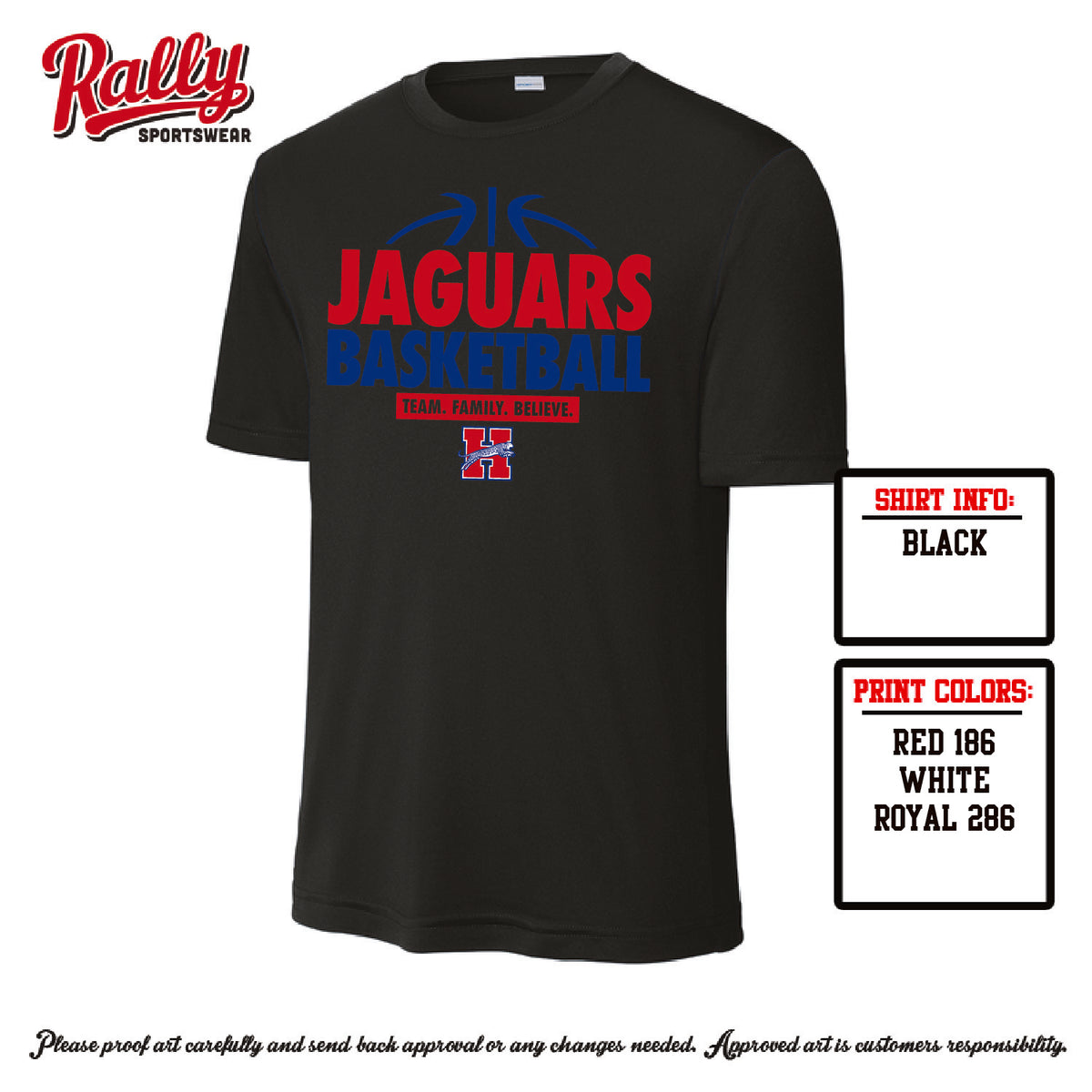 HHSBBB26 - Jaguars Basketball Fan